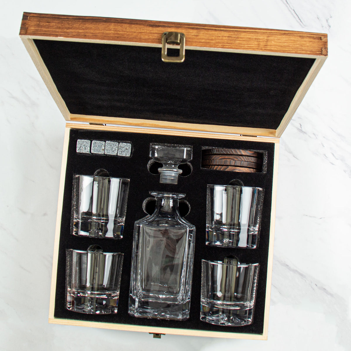 Classic Whiskey Decanter Box Set – Marketfleet Inc.