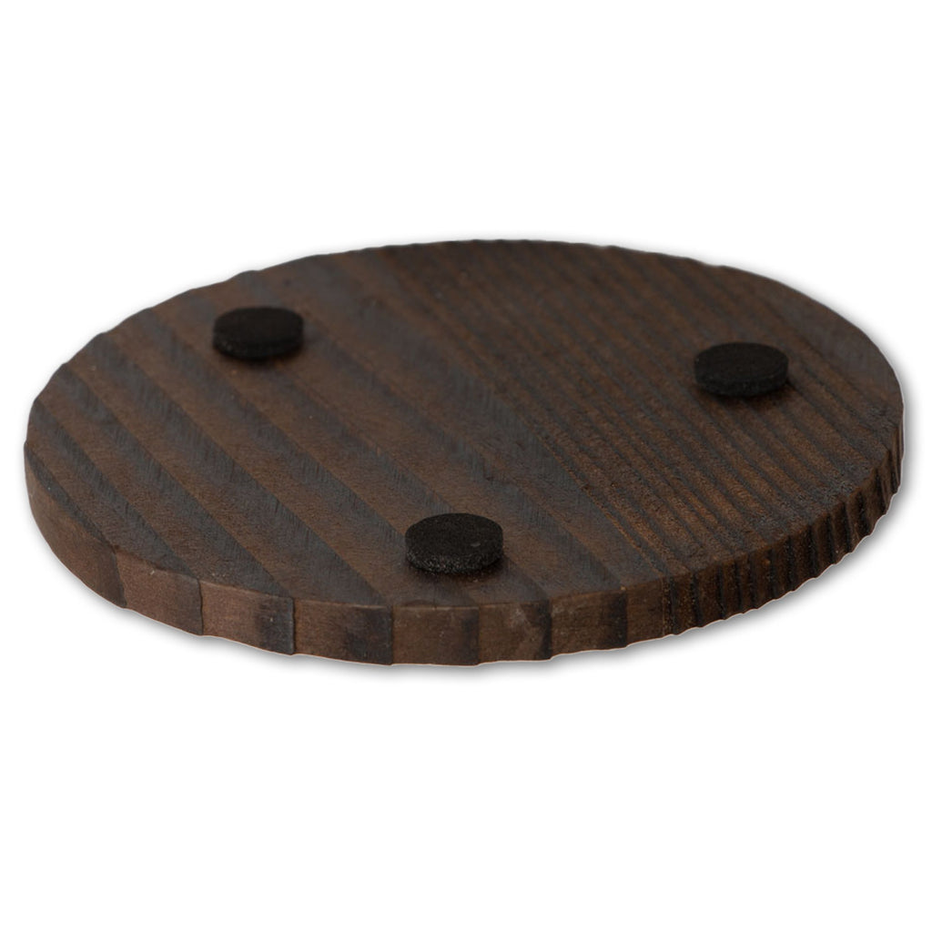 Bottom of Wood Coaster 